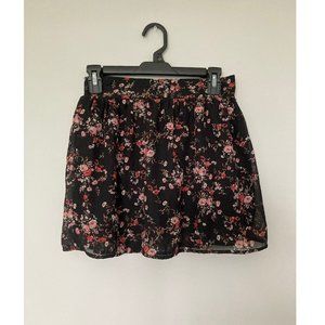 Living Doll Los Angeles Floral Print Skirt